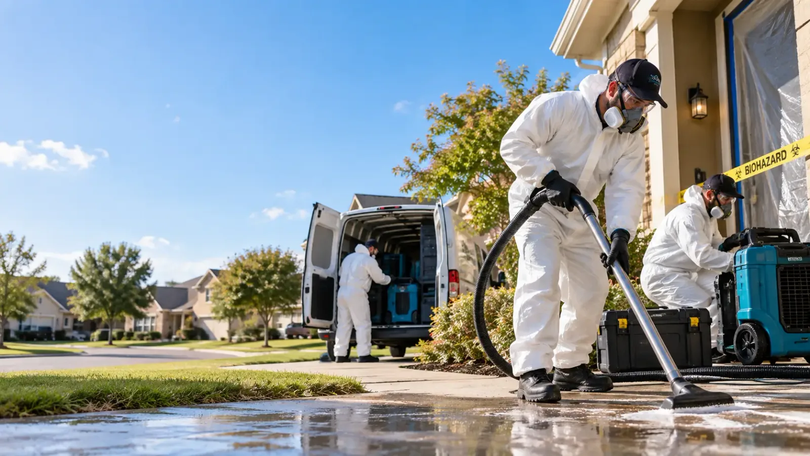Biohazard Cleanup in Texas